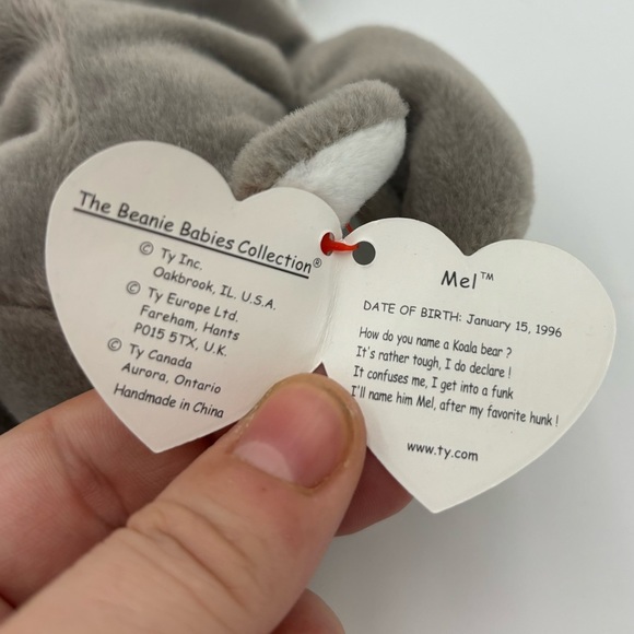 TY Mel The Koala 1996 Beanie Babies Collectible - Picture 2 of 7